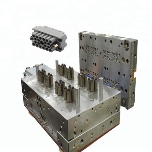 High precision plastic injection moulding and make plastic electronics connector injection mould