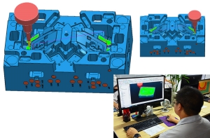 injection mold 34